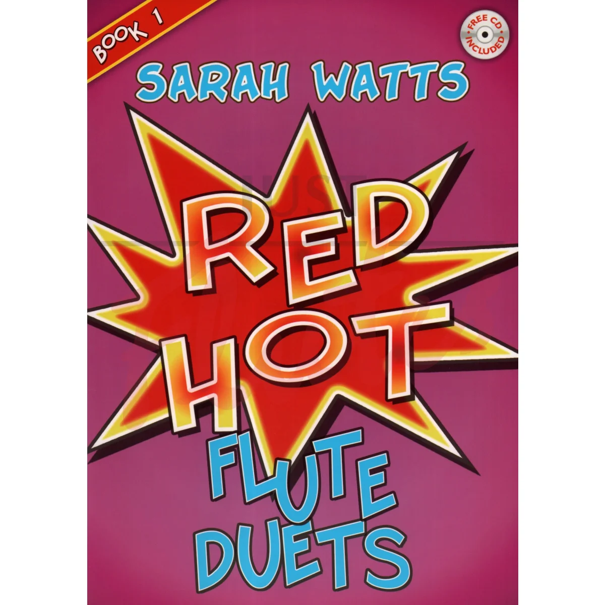 Red Hot Flute Duets Book 1 for Two Flutes and Piano