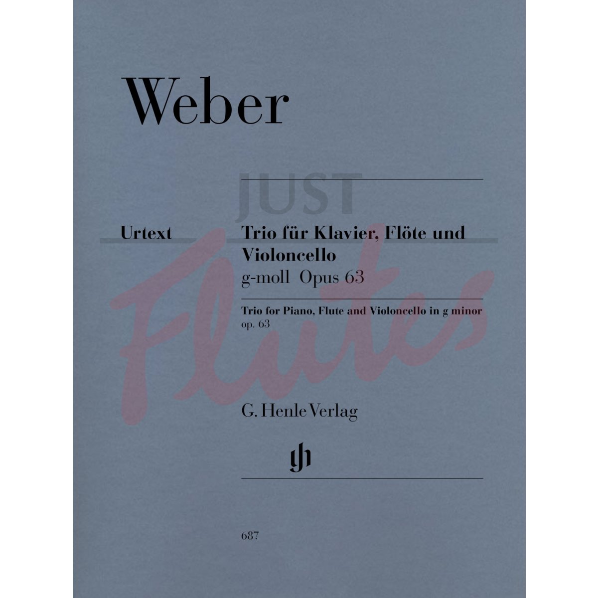 Trio in G minor for Flute, Cello and Piano