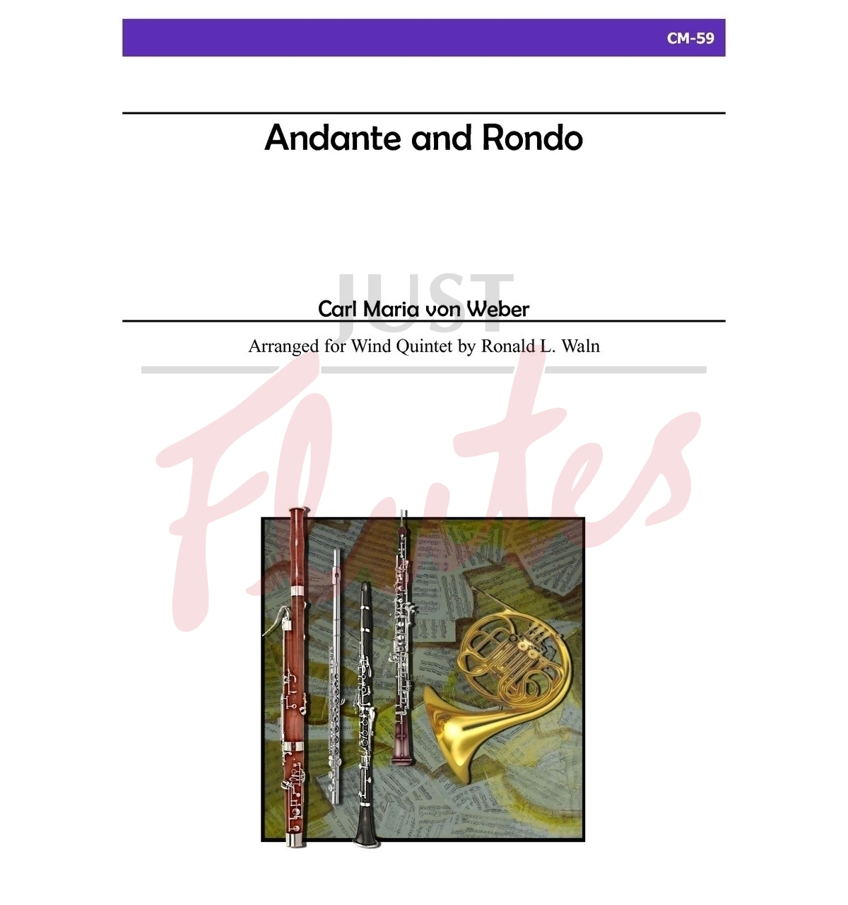 Andante and Rondo arranged for Wind Quintet