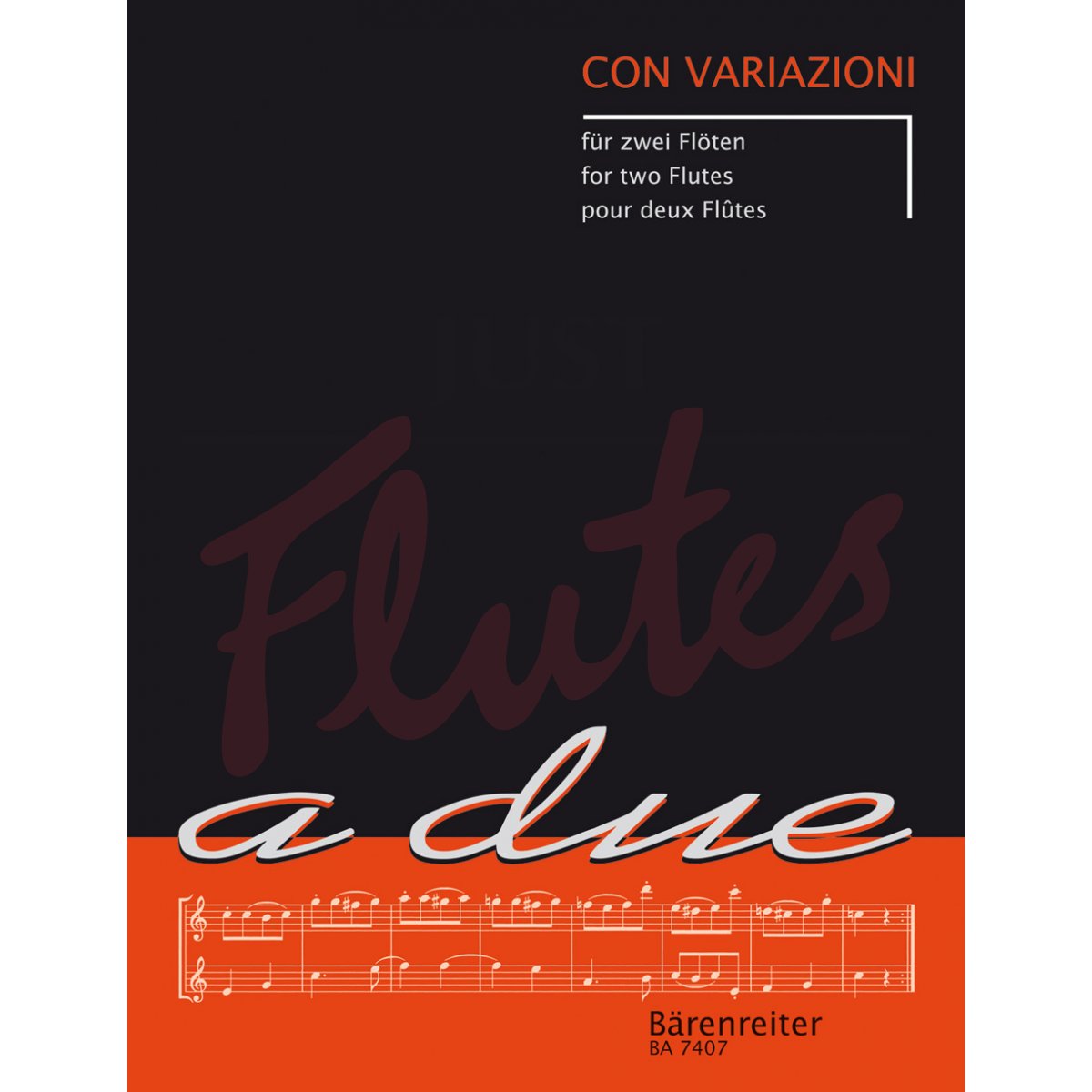Con Variazioni for Two Flutes