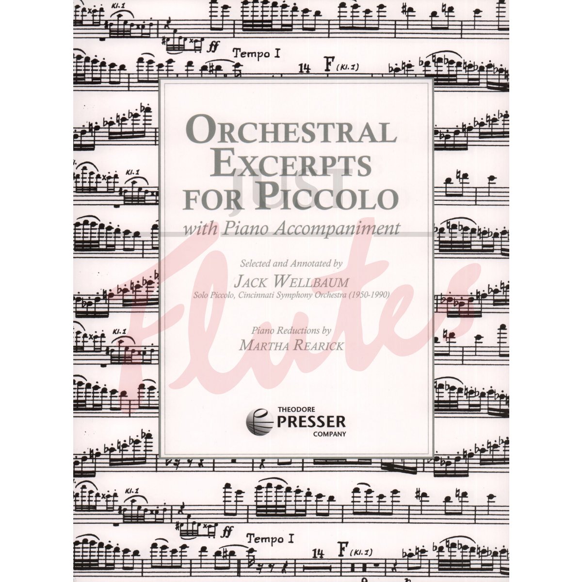 Orchestral Excerpts for Piccolo with Piano Accompaniment