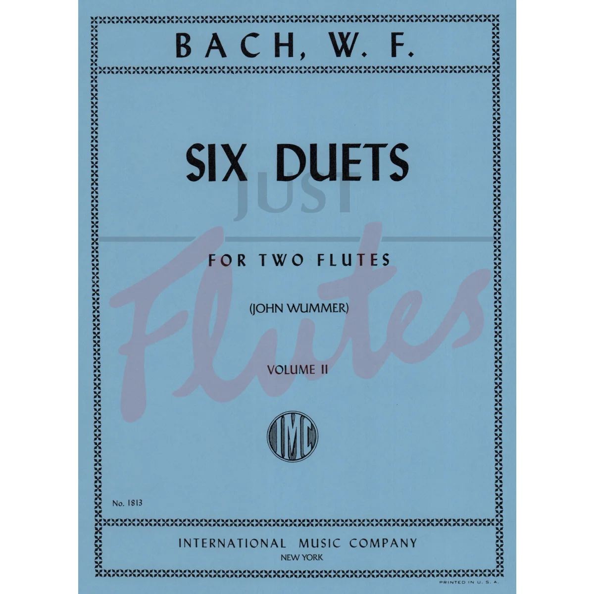 Six Duets for Two Flutes, Volume 2