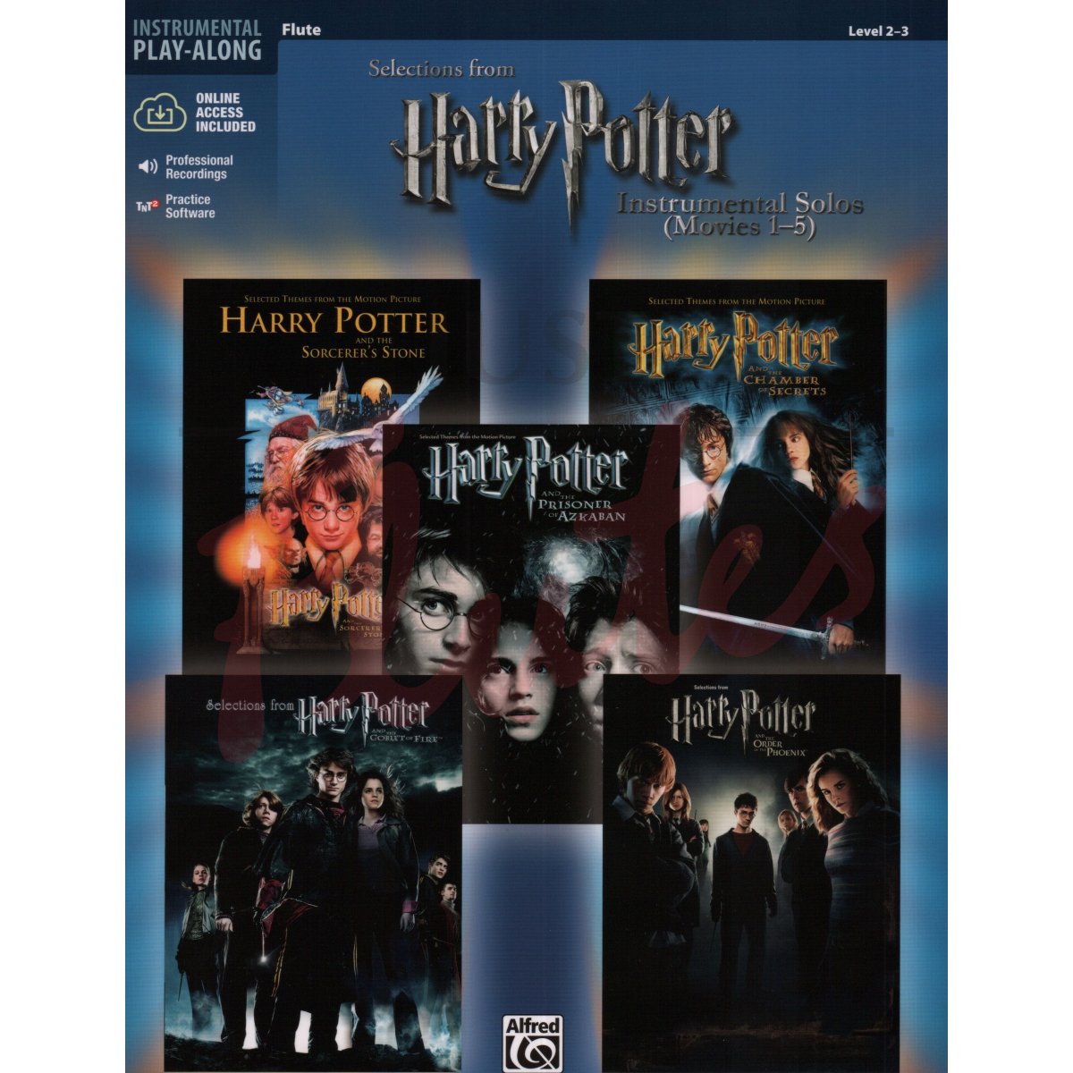 Selections from Harry Potter Movies 1-5 for Flute