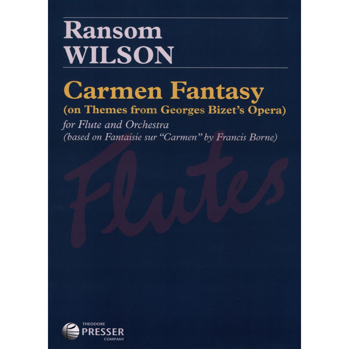 Carmen Fantasy (on Themes from Georges Bizet&#039;s Opera) for Flute and Piano