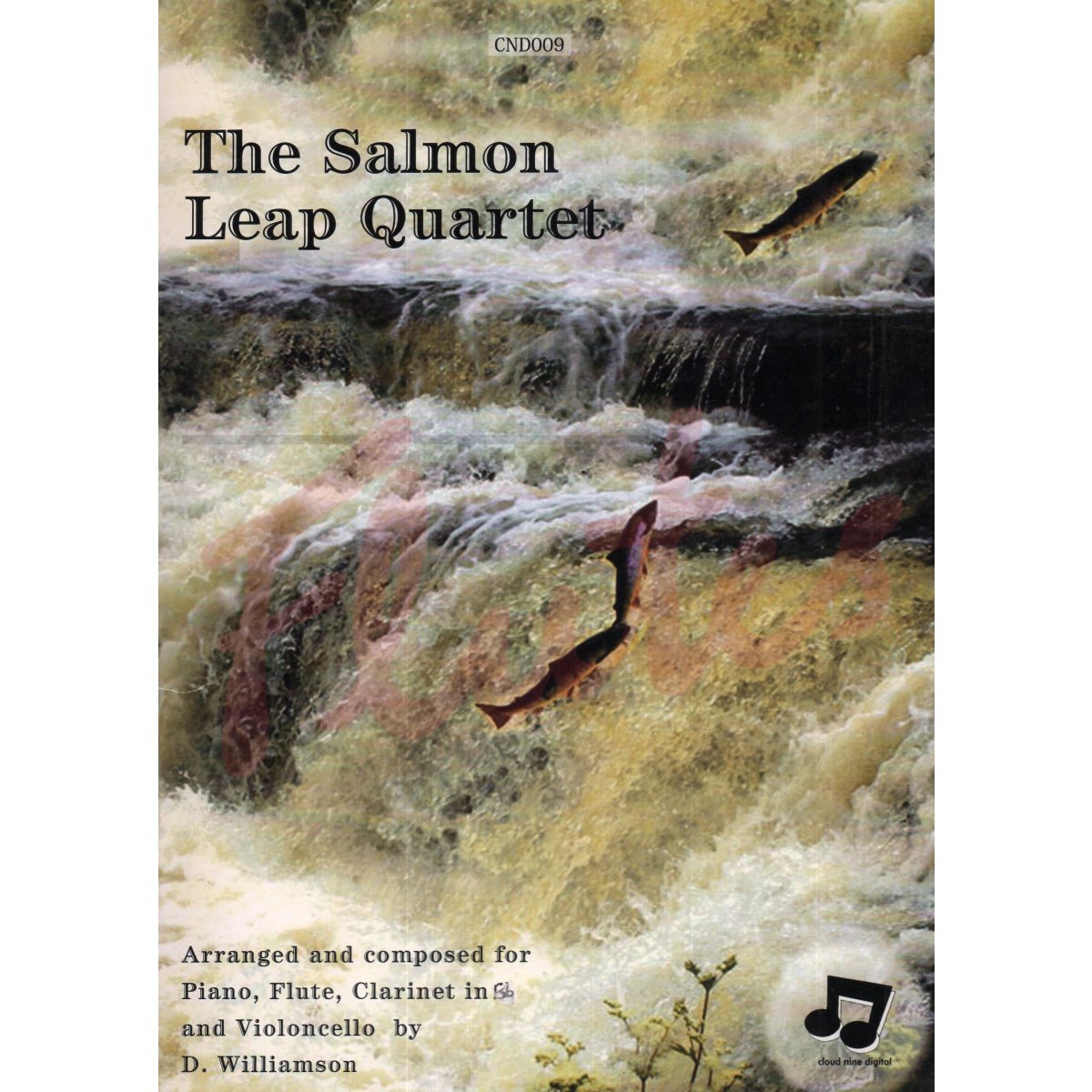 The Salmon Leap Quartet for Piano, Flute, Clarinet and Cello