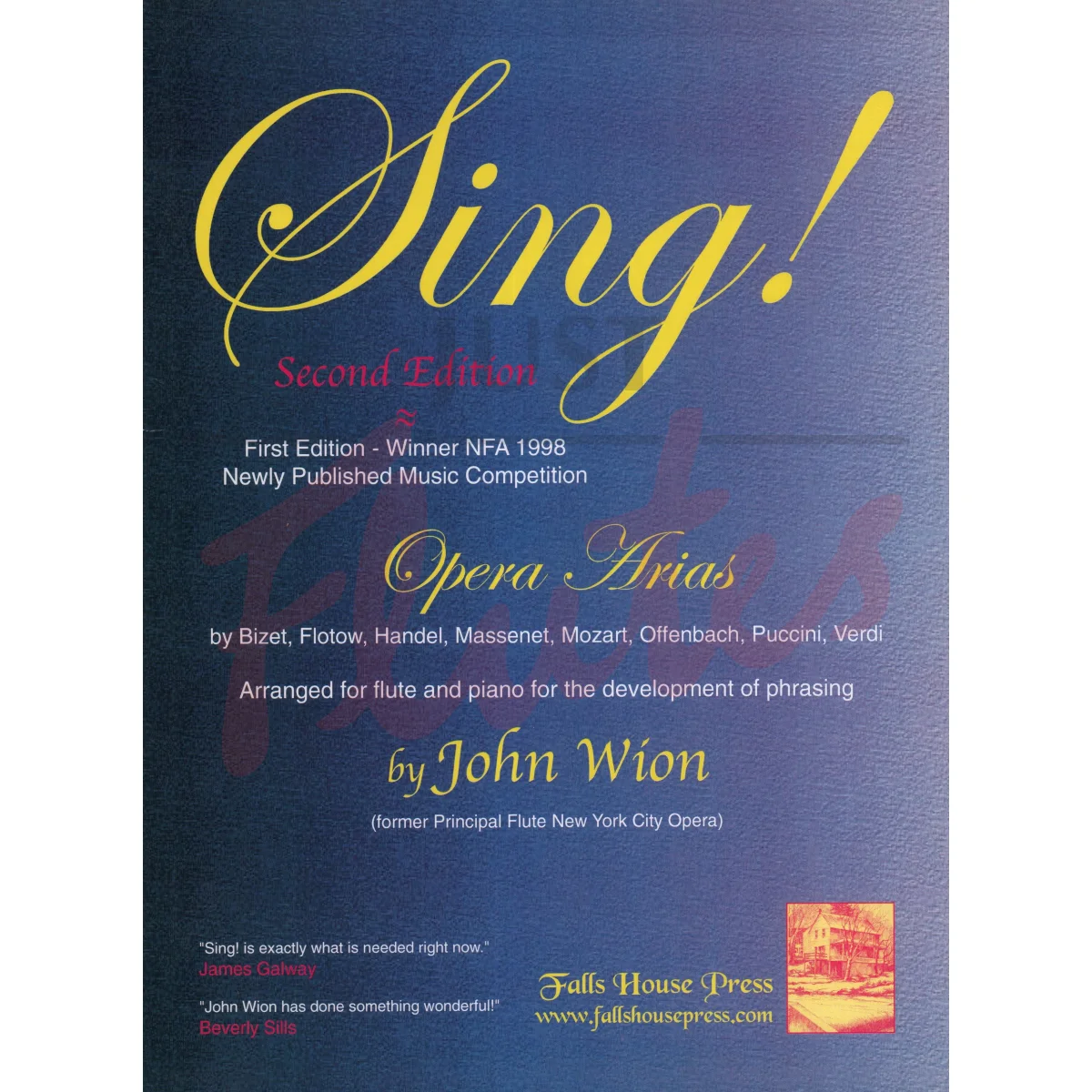 Sing! Opera Arias for Flute and Piano