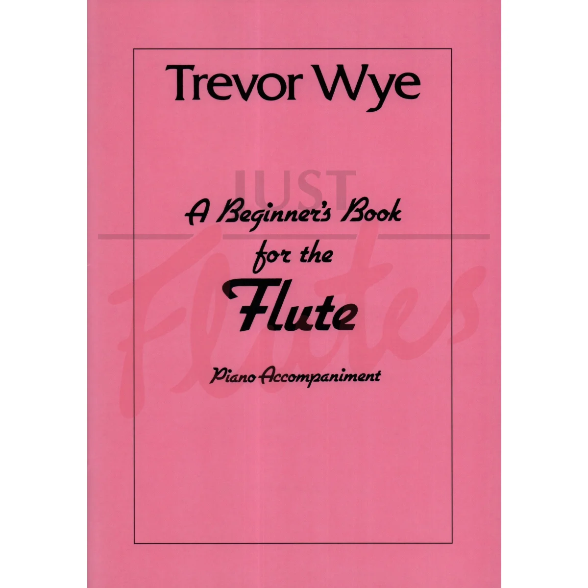 A Beginner&#039;s Book for the Flute - Piano Accompaniment Book