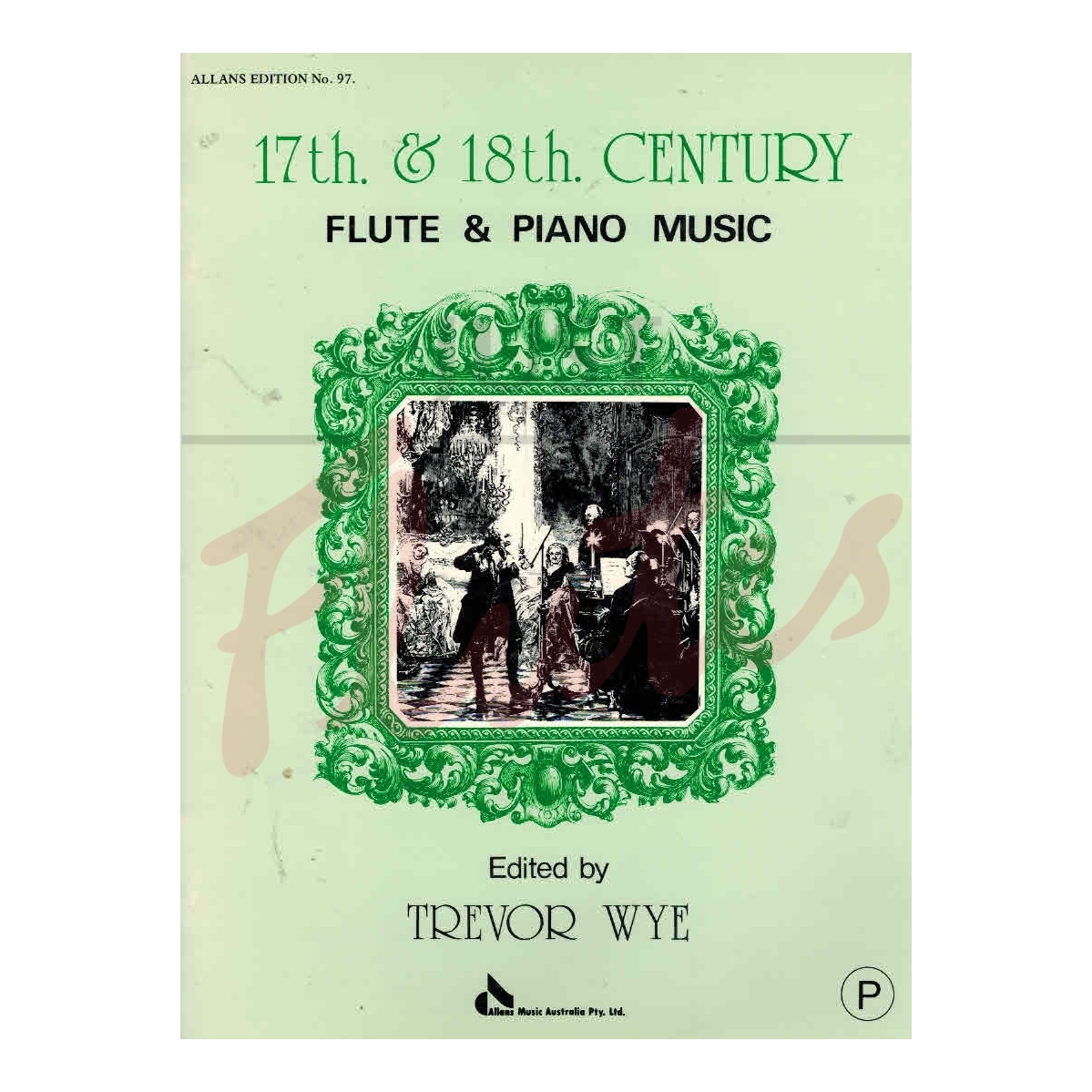 17th and 18th Century Flute &amp; Piano Music