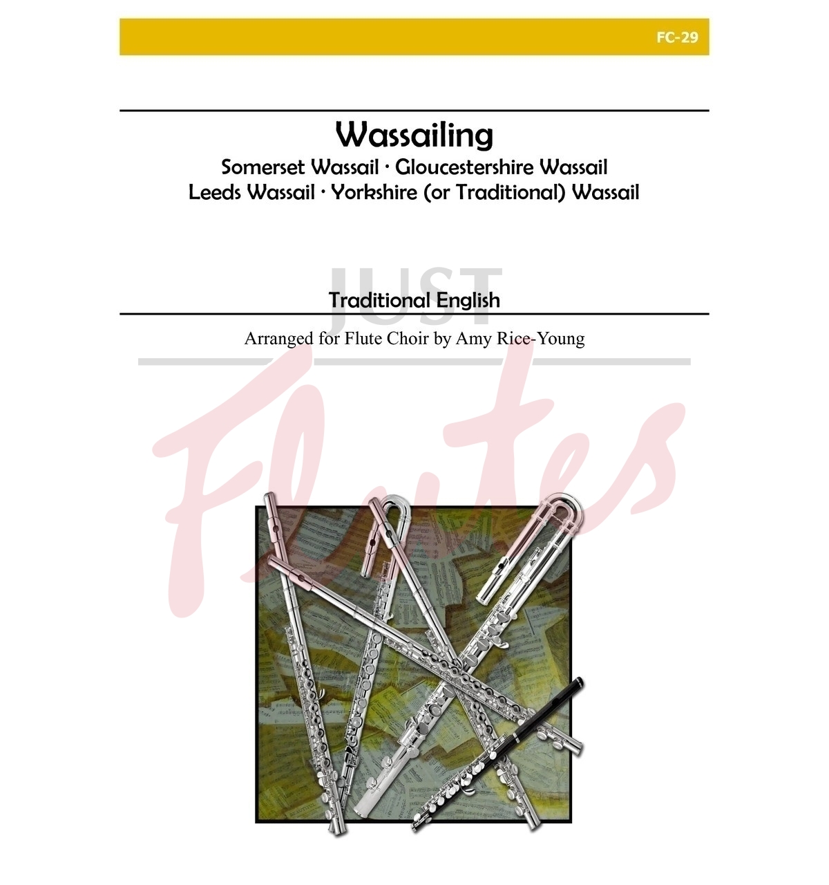 Wassailing for Flute Choir