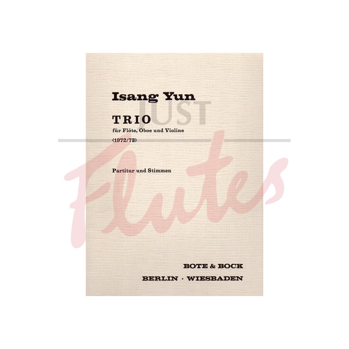 Trio for Flute, Oboe and Violin