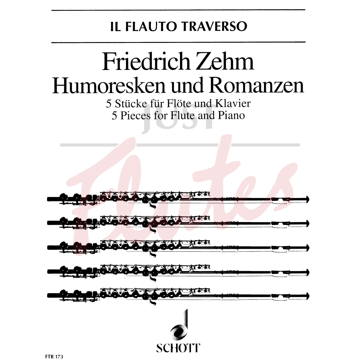 Humoresques and Romances for Flute and Piano