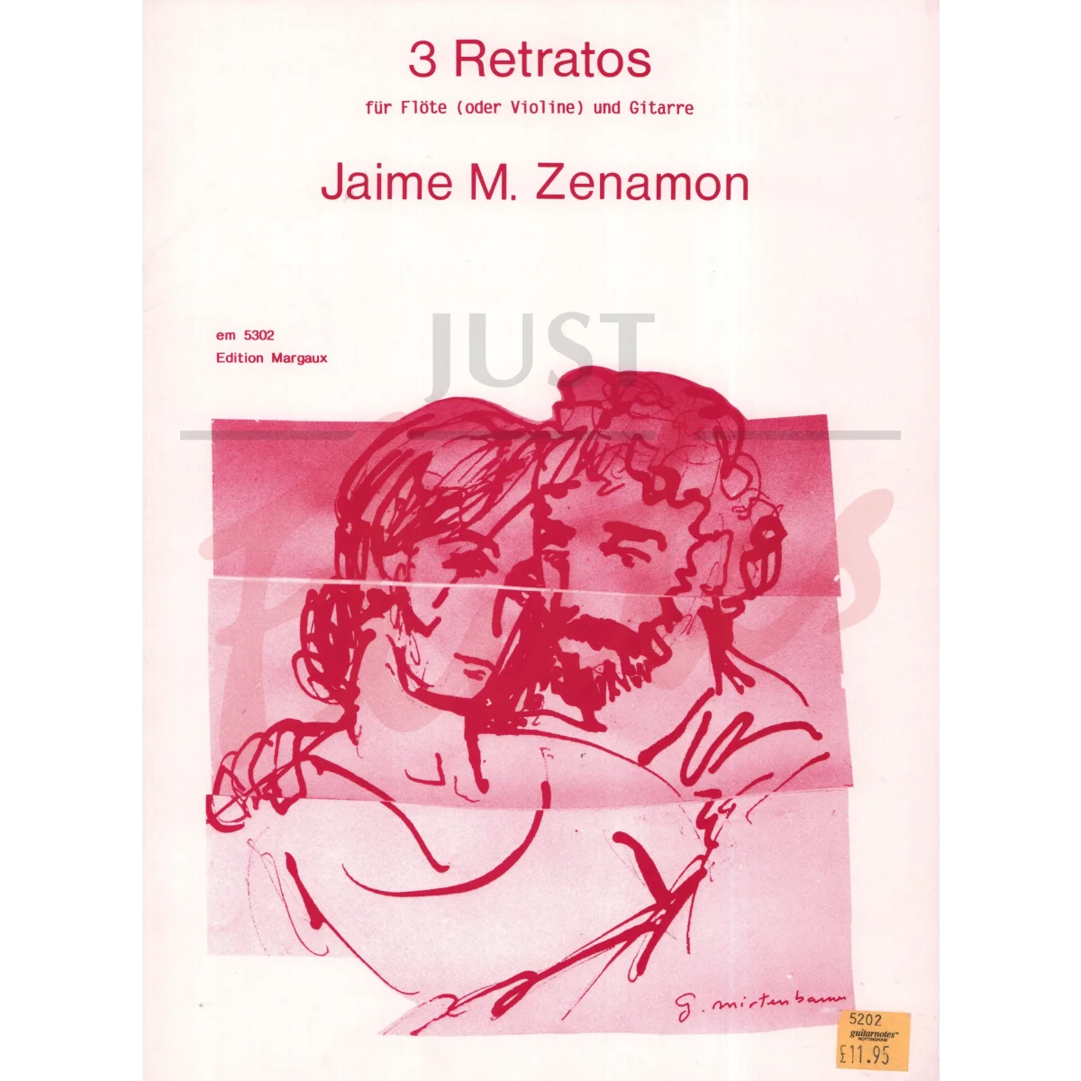 3 Retratos for Flute and Guitar