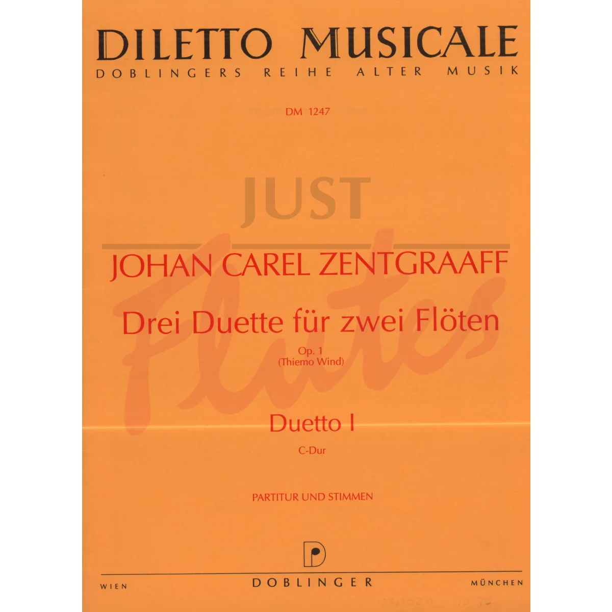 Three Duets for Two Flutes: No. 1 in C major