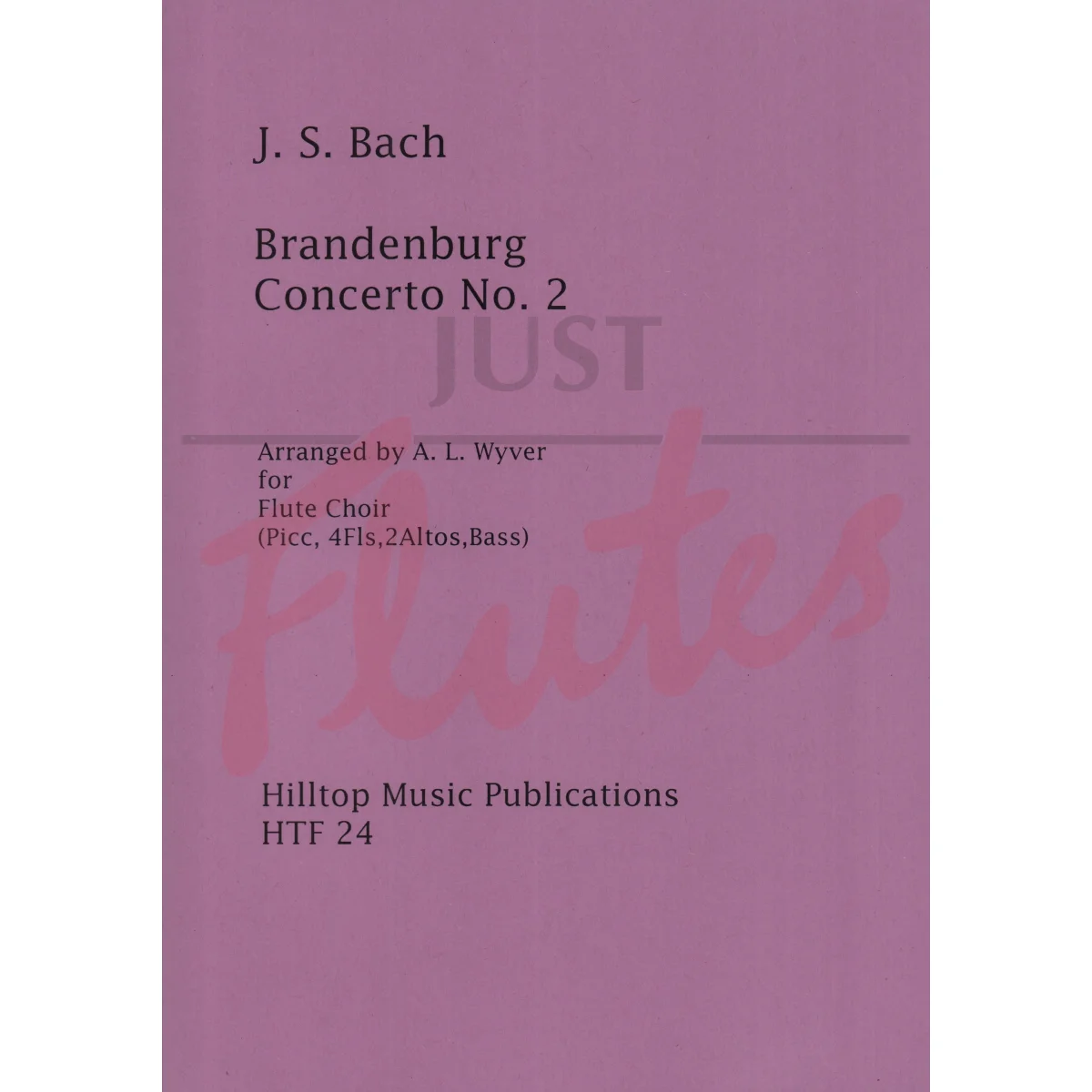 Brandenburg Concerto No 2 for Flute Choir