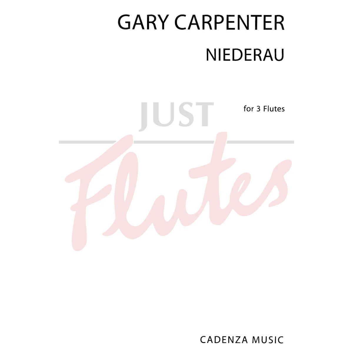 Niederau for Three Flutes