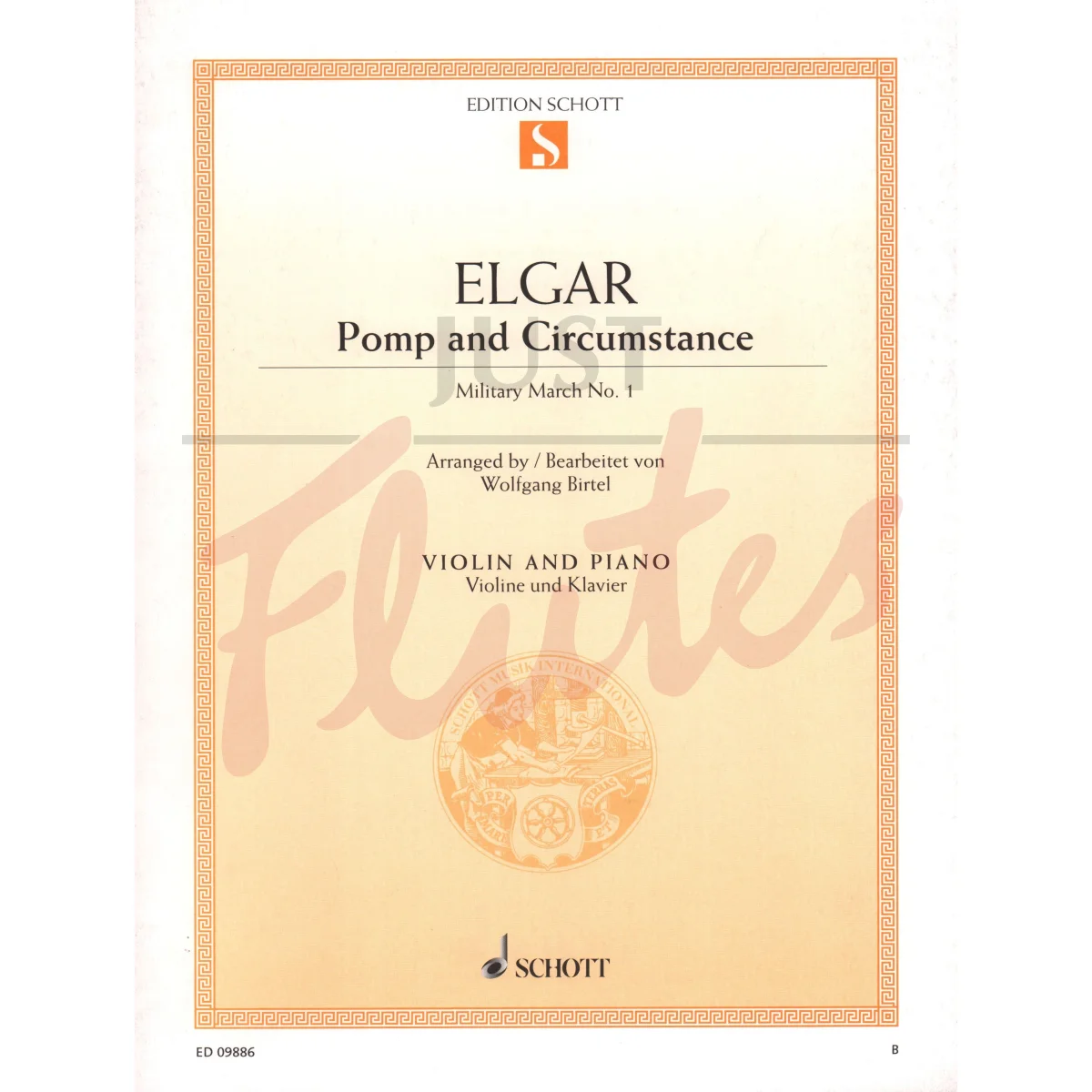 Pomp and Circumstance for Violin and Piano