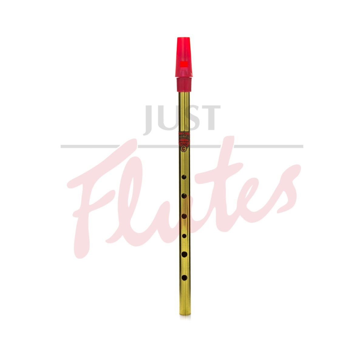 Generation Brass Tin Whistle/Flageolet In C