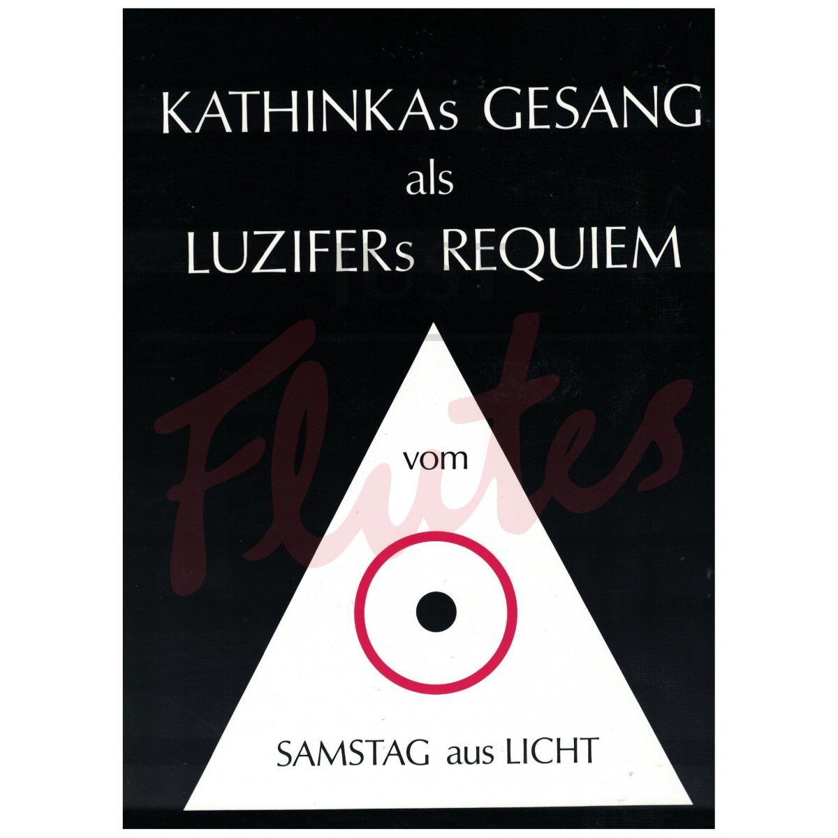 Kathinka's Chant from Lucifer's Requiem for Flute &amp; 6  Percussion or Electronics