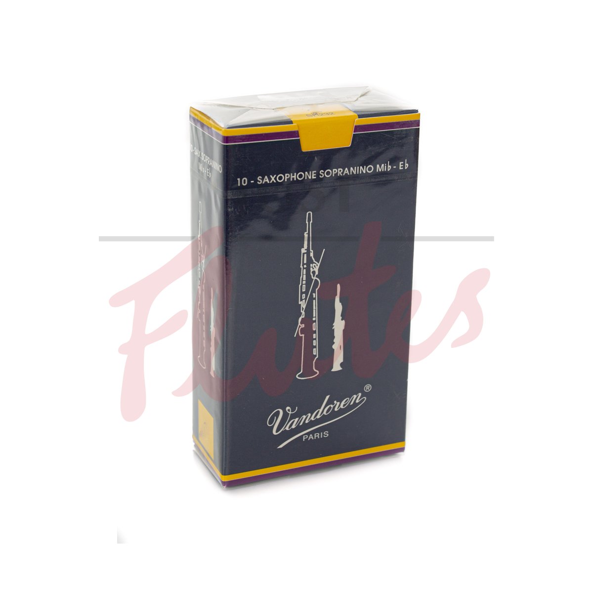 Vandoren SR233 Traditional Sopranino Saxophone Reeds Strength 3, 10-pack