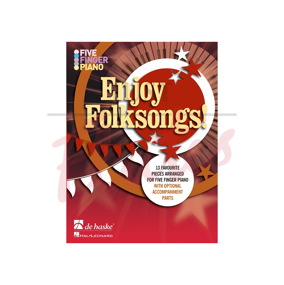 Enjoy Folksongs [Five Finger Piano]