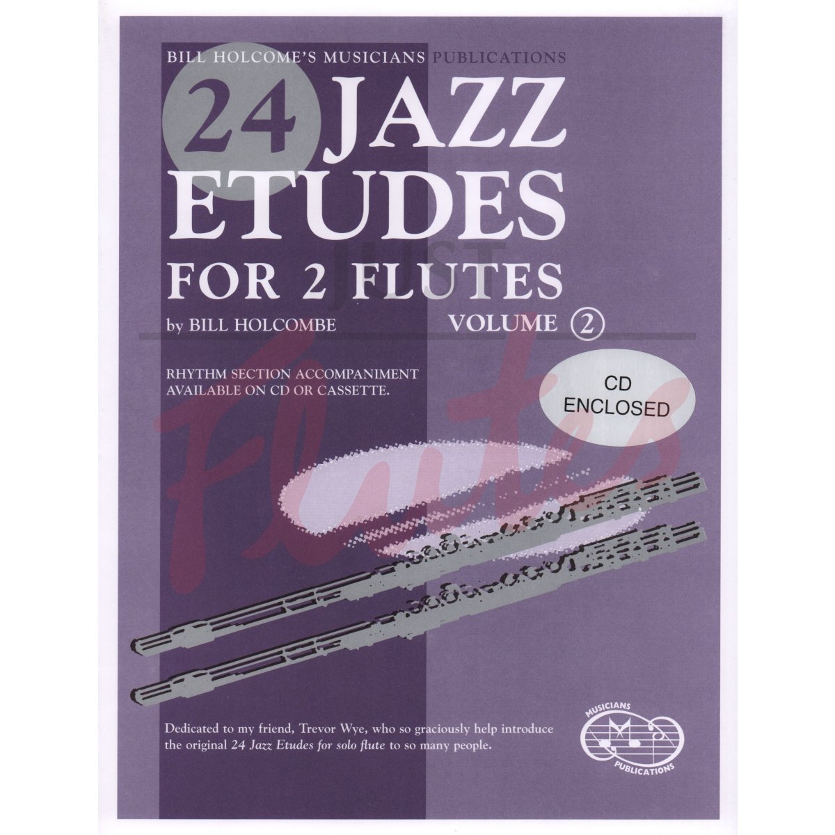 24 Jazz Etudes for Two Flutes, Vol 2