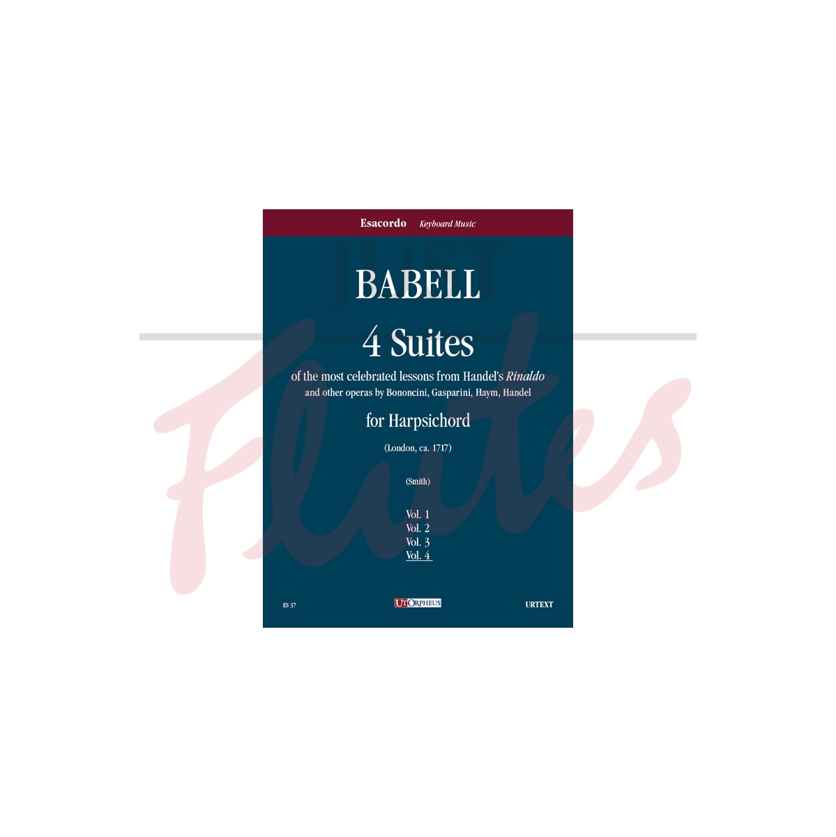 Four Suites, Vol 4 for Harpsichord