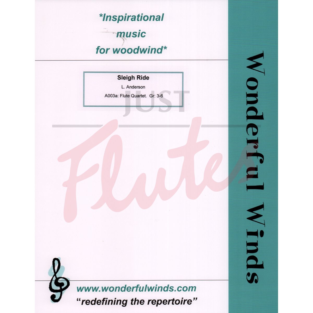 Sleigh Ride for Four C Flutes