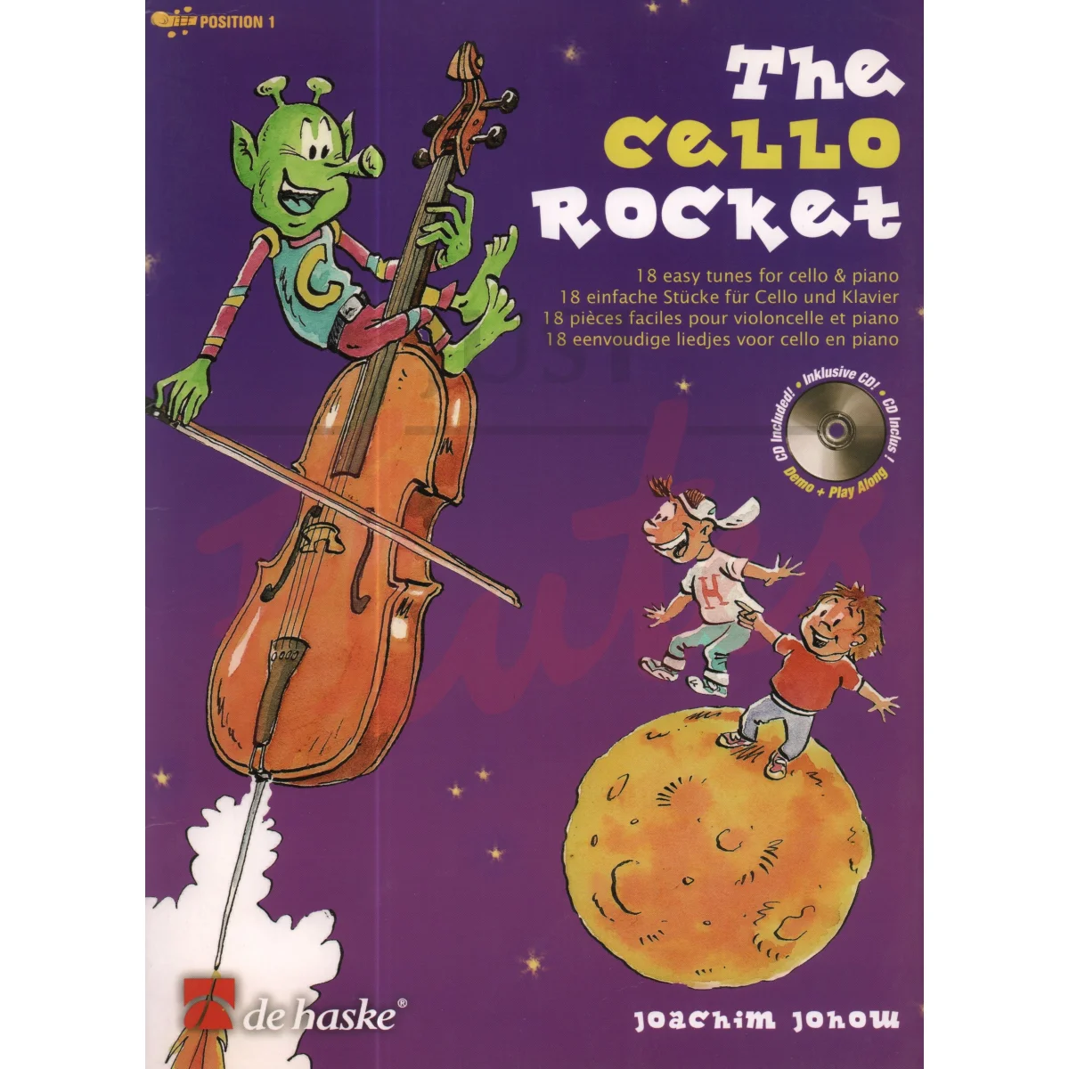 The Cello Rocket - 18 Easy Tunes for Cello and Piano