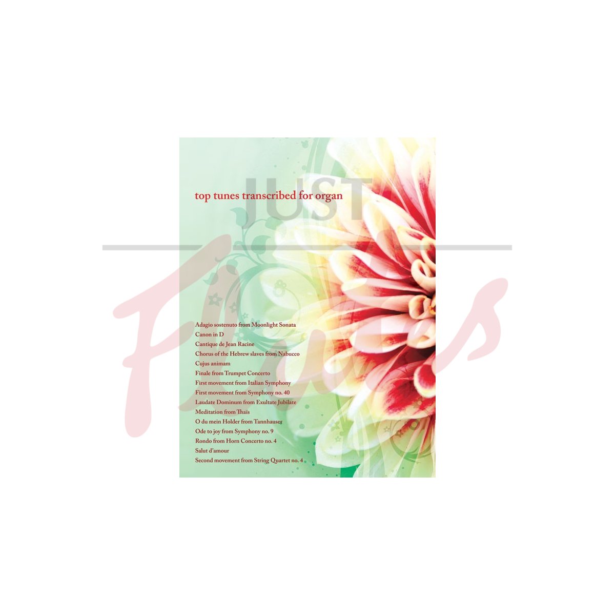 Top Tunes Transcribed for Organ