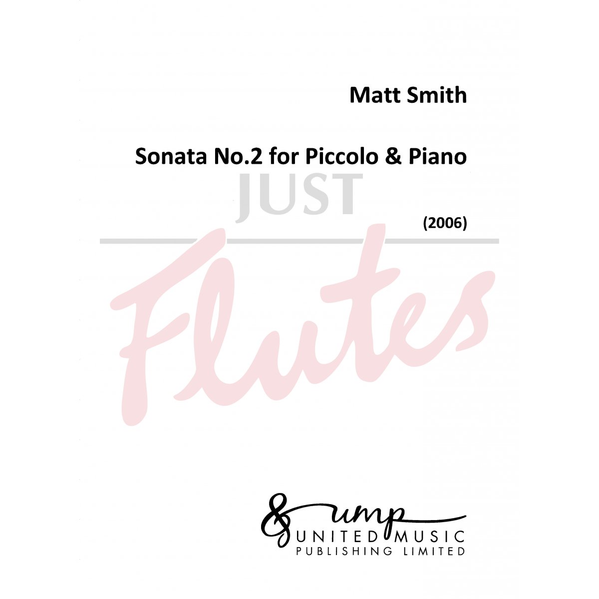 Sonata No 2 for Piccolo and Piano
