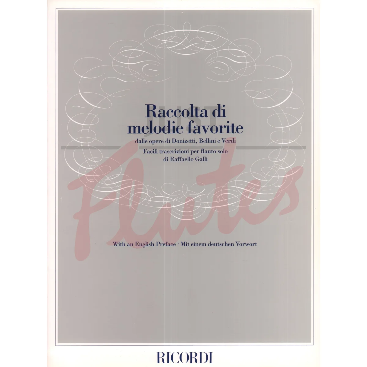 Raccolta di Melodie Favorite for Solo Flute