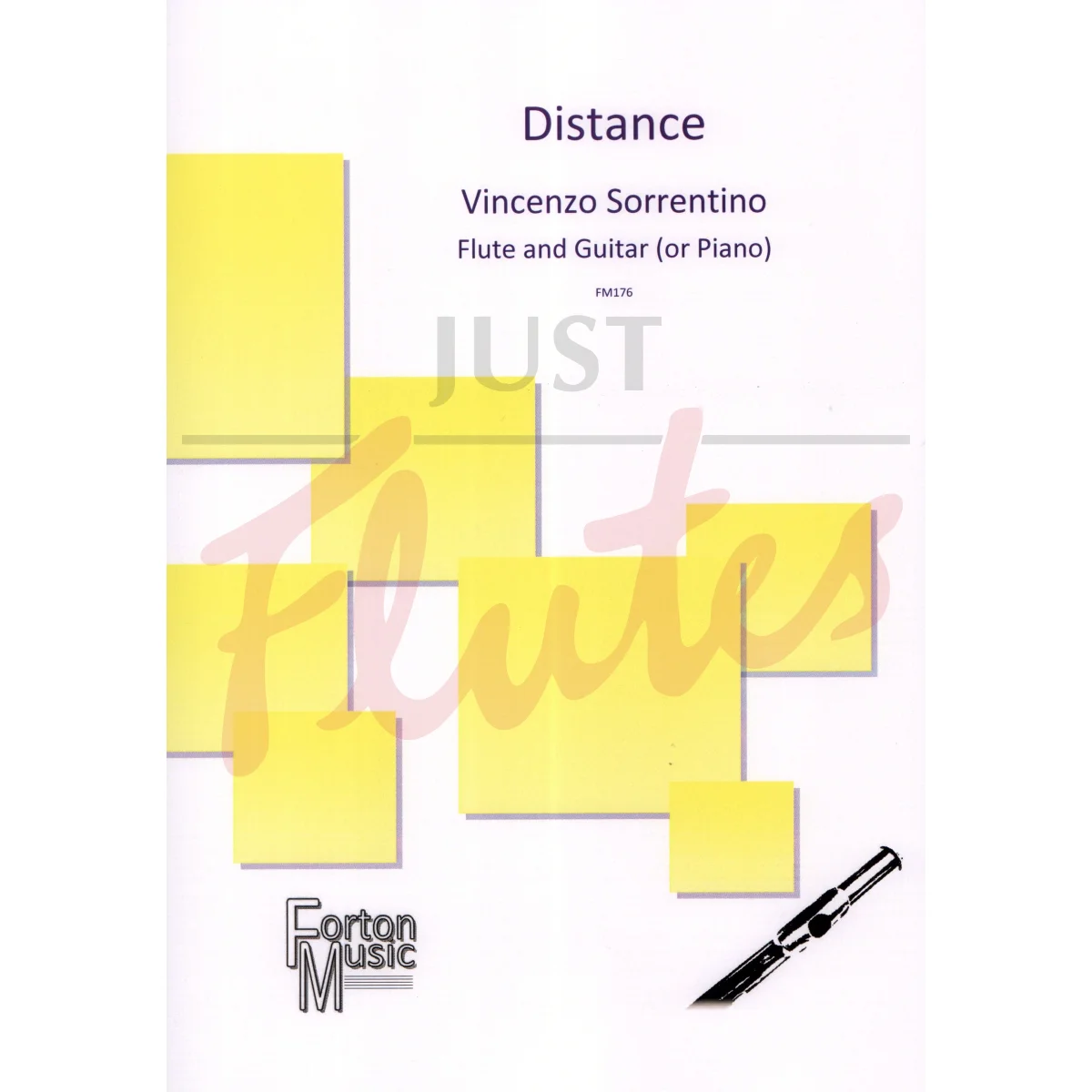 Distance for Flute and Guitar (or Piano)