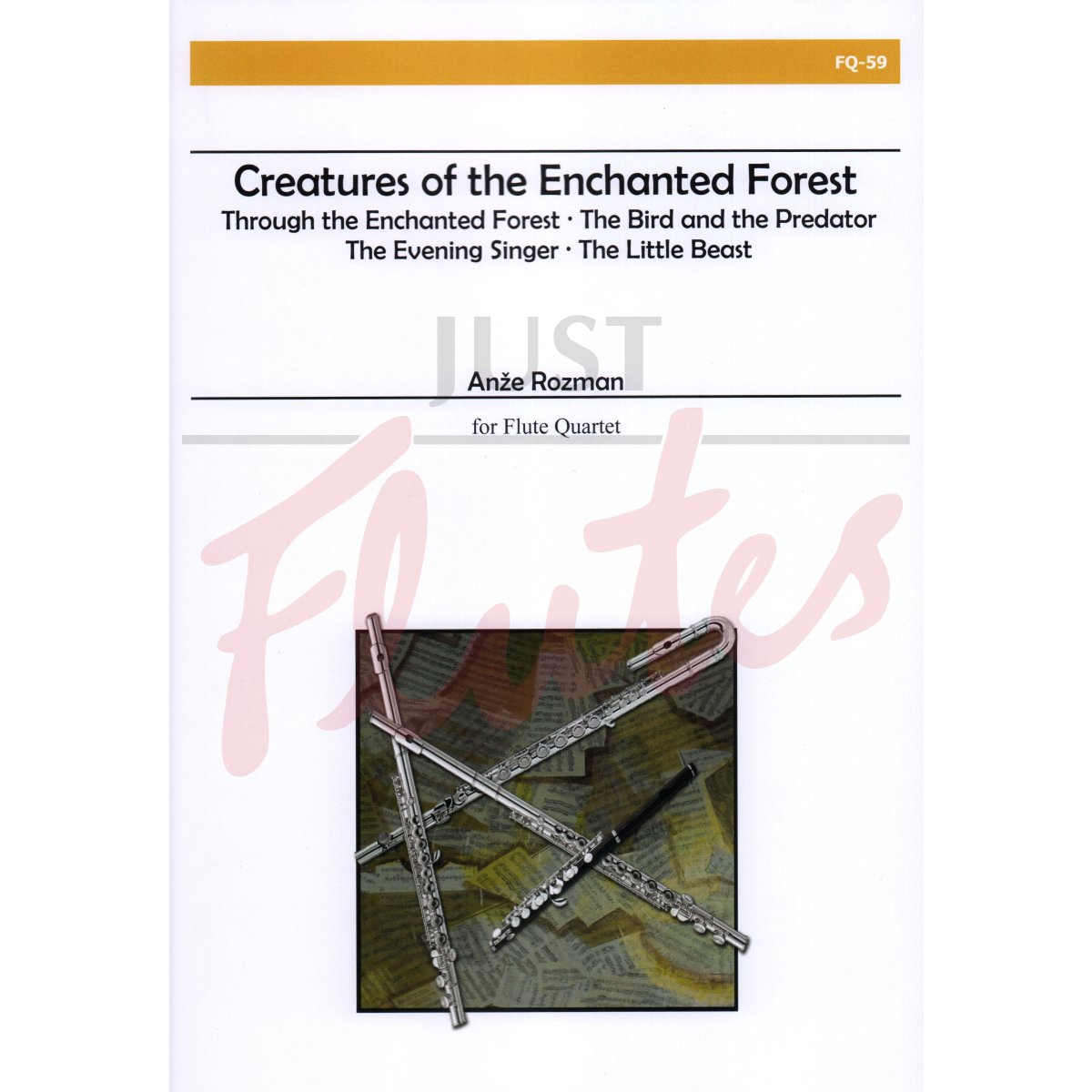 Creatures of the Enchanted Forest for Flute Quartet