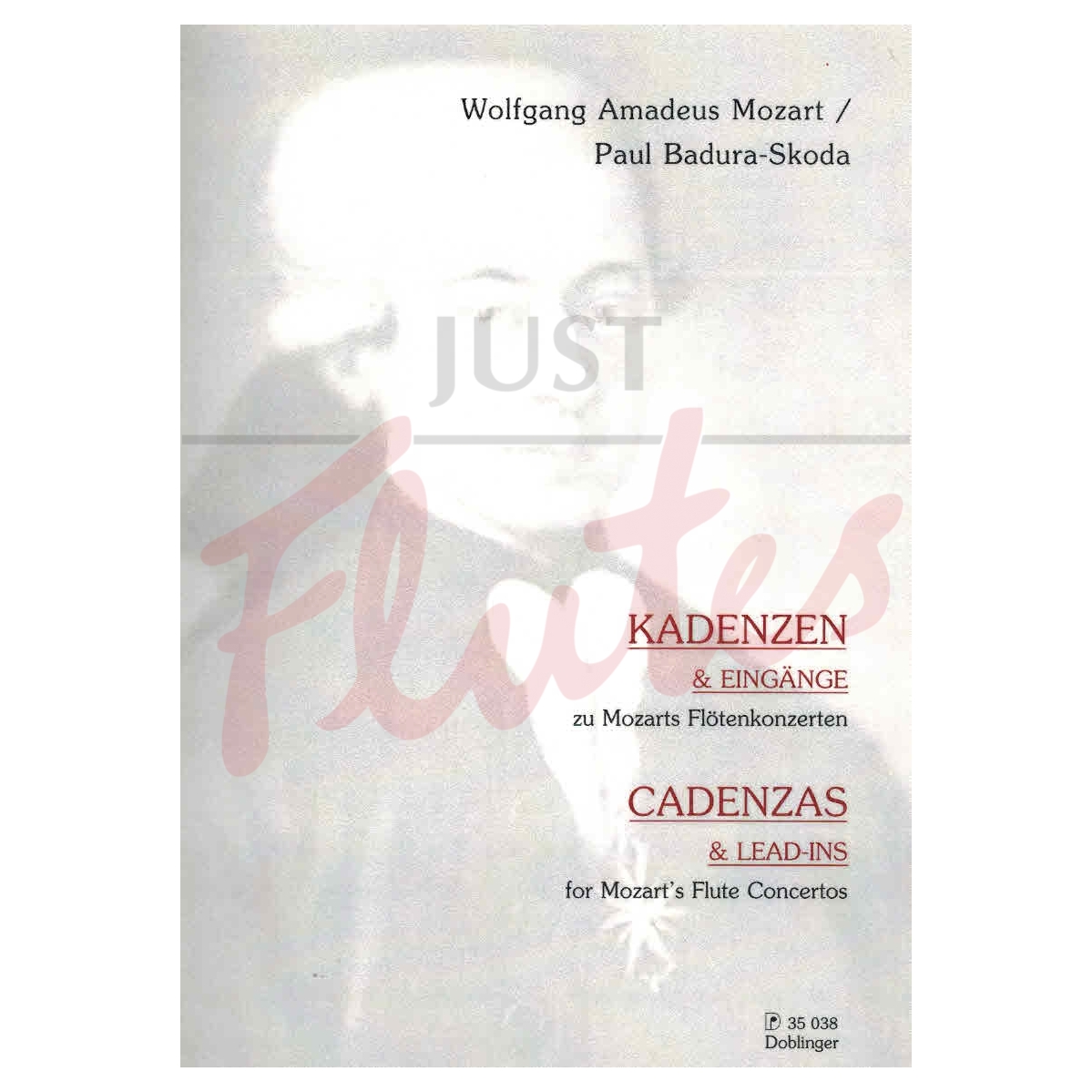 Cadenzas for Flute Concertos and Andante