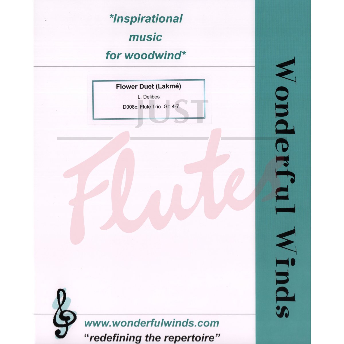 Flower Duet from Lakmé for Three Flutes