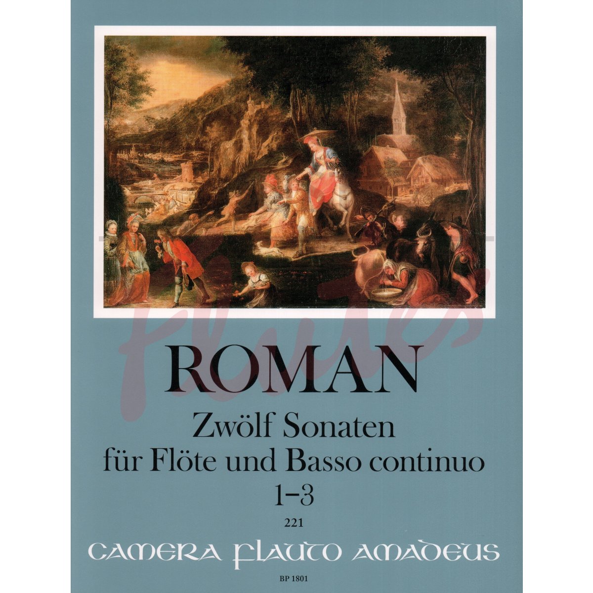 12 Sonatas Book 1: 1-3 for Flute and Basso Continuo