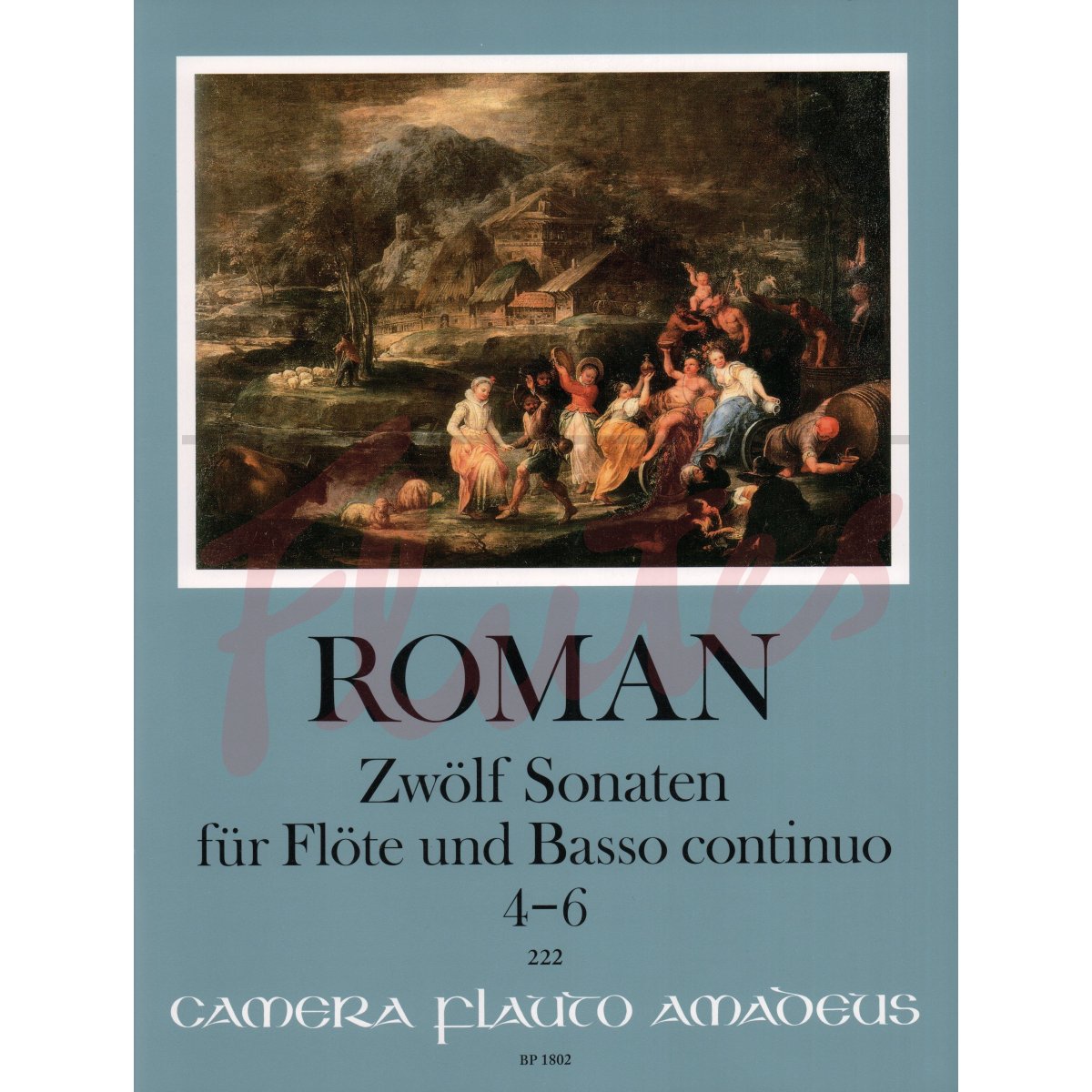 12 Sonatas for Flute and Basso Continuo Book 2: 4-6