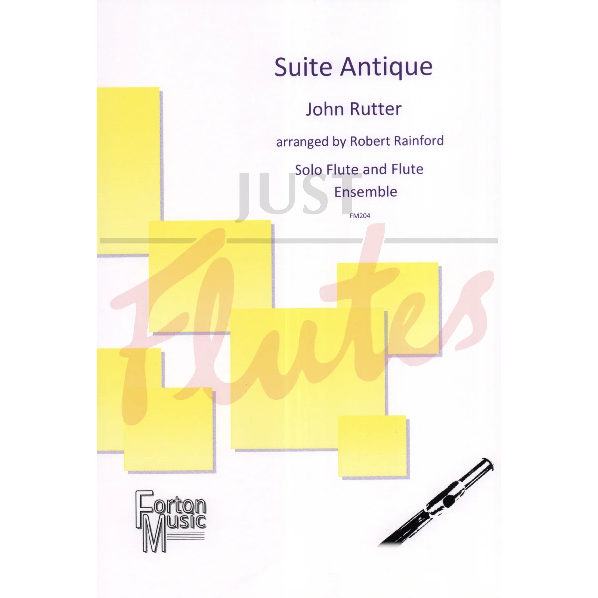Suite Antique for Solo Flute with Flute Choir