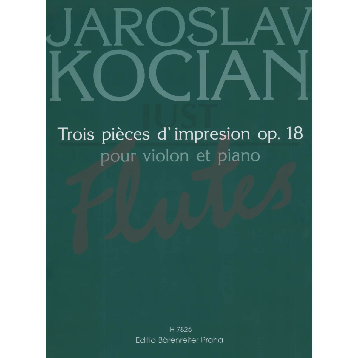 Trois Pieces d&#039;impression for Violin and Piano