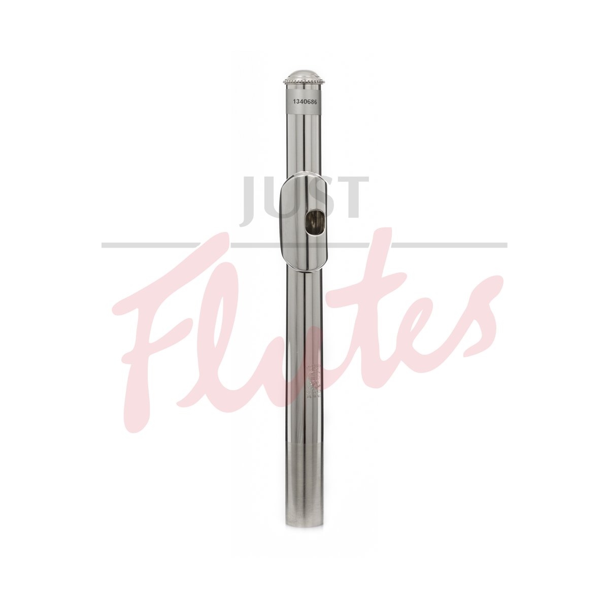 Haynes 5% Gold Flute Headjoint with 18k White Riser, N Cut