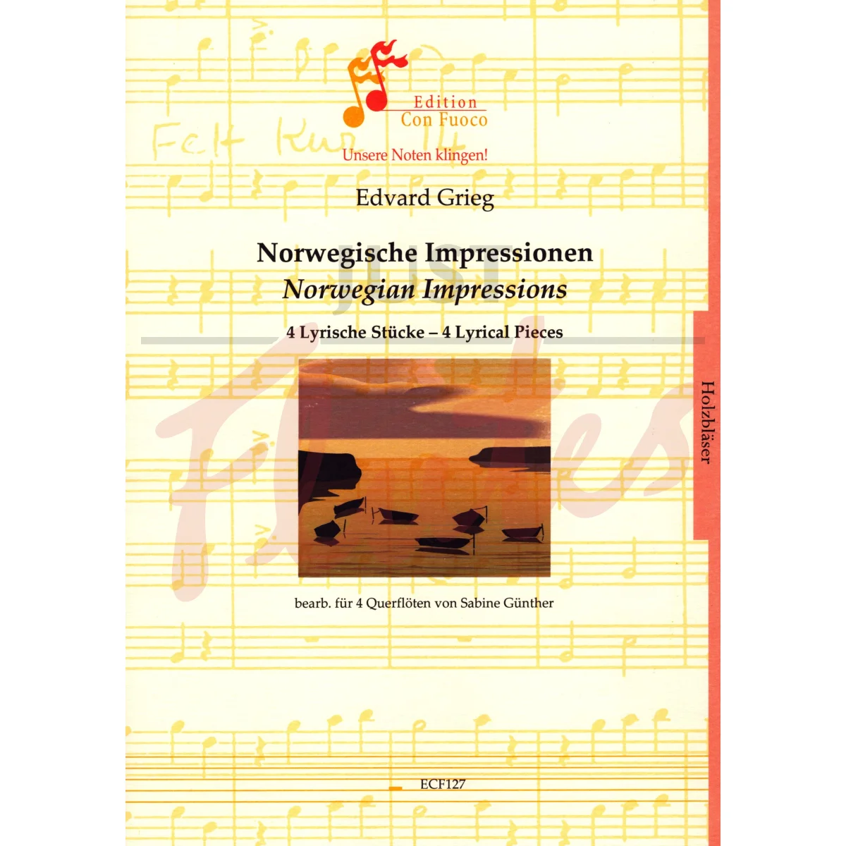 Norwegian Impressions - 4 Lyrical Pieces for Four Flutes