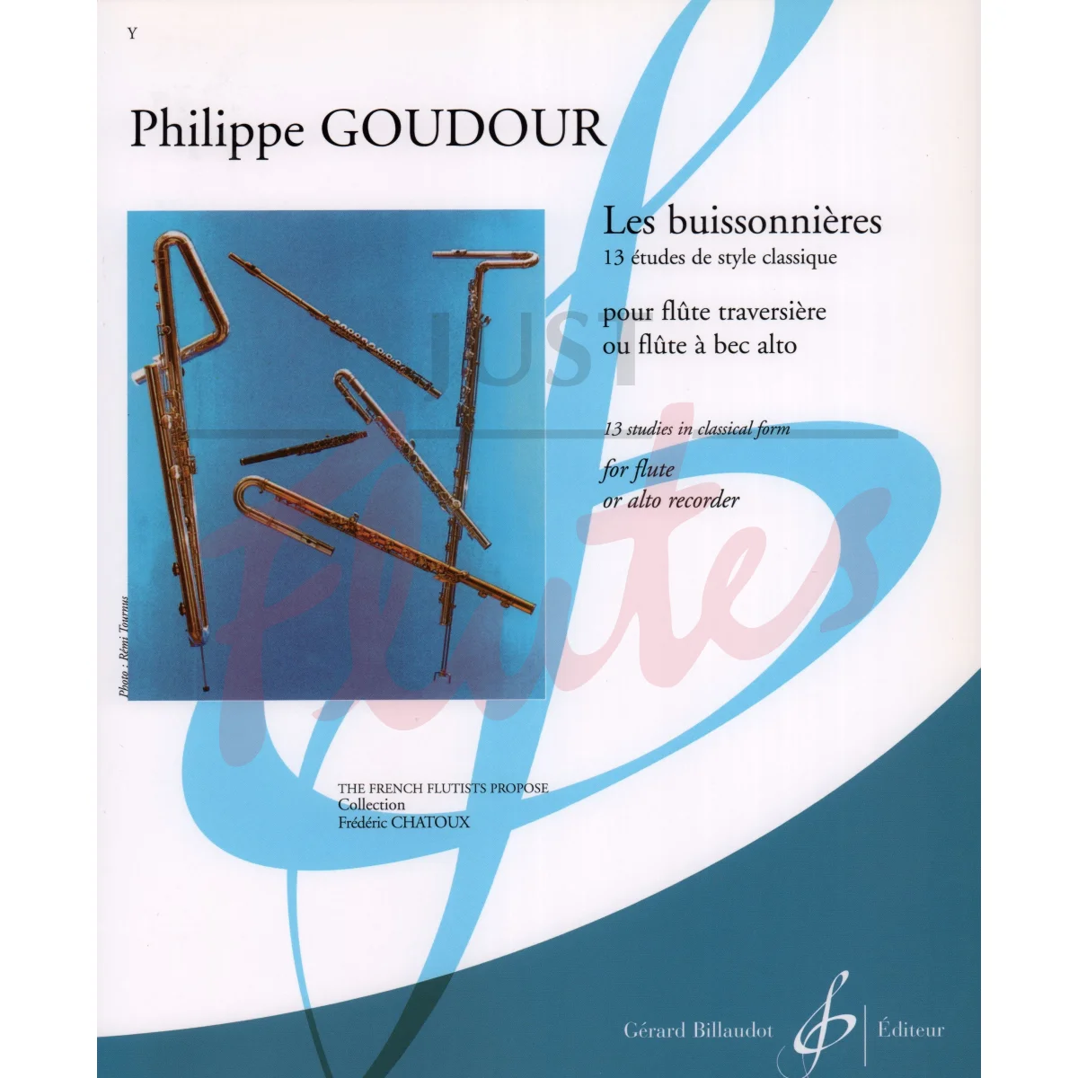 Les Buissonnieres: 13 studies in Classical Form for Flute