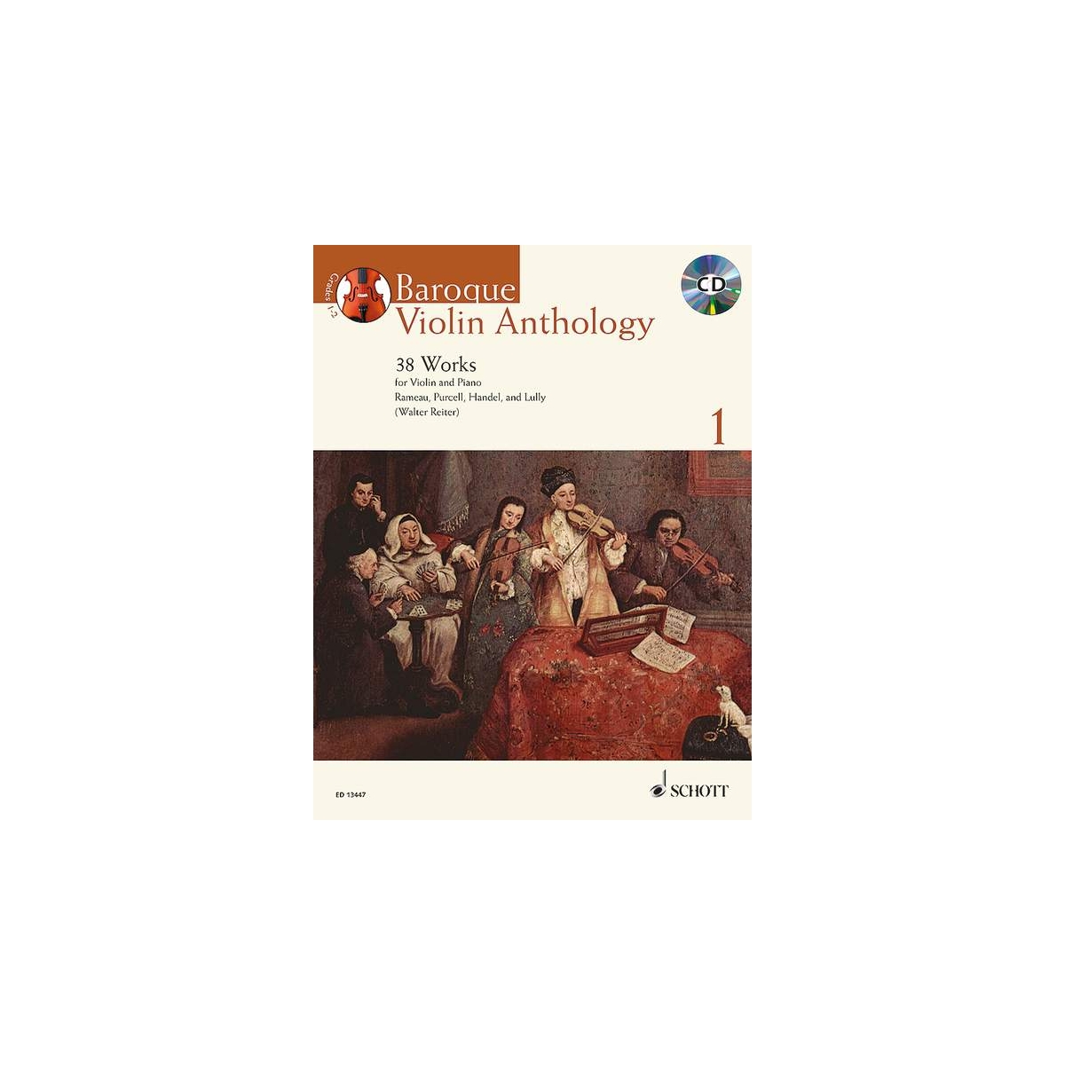 Baroque Violin Anthology 1 (38 works)