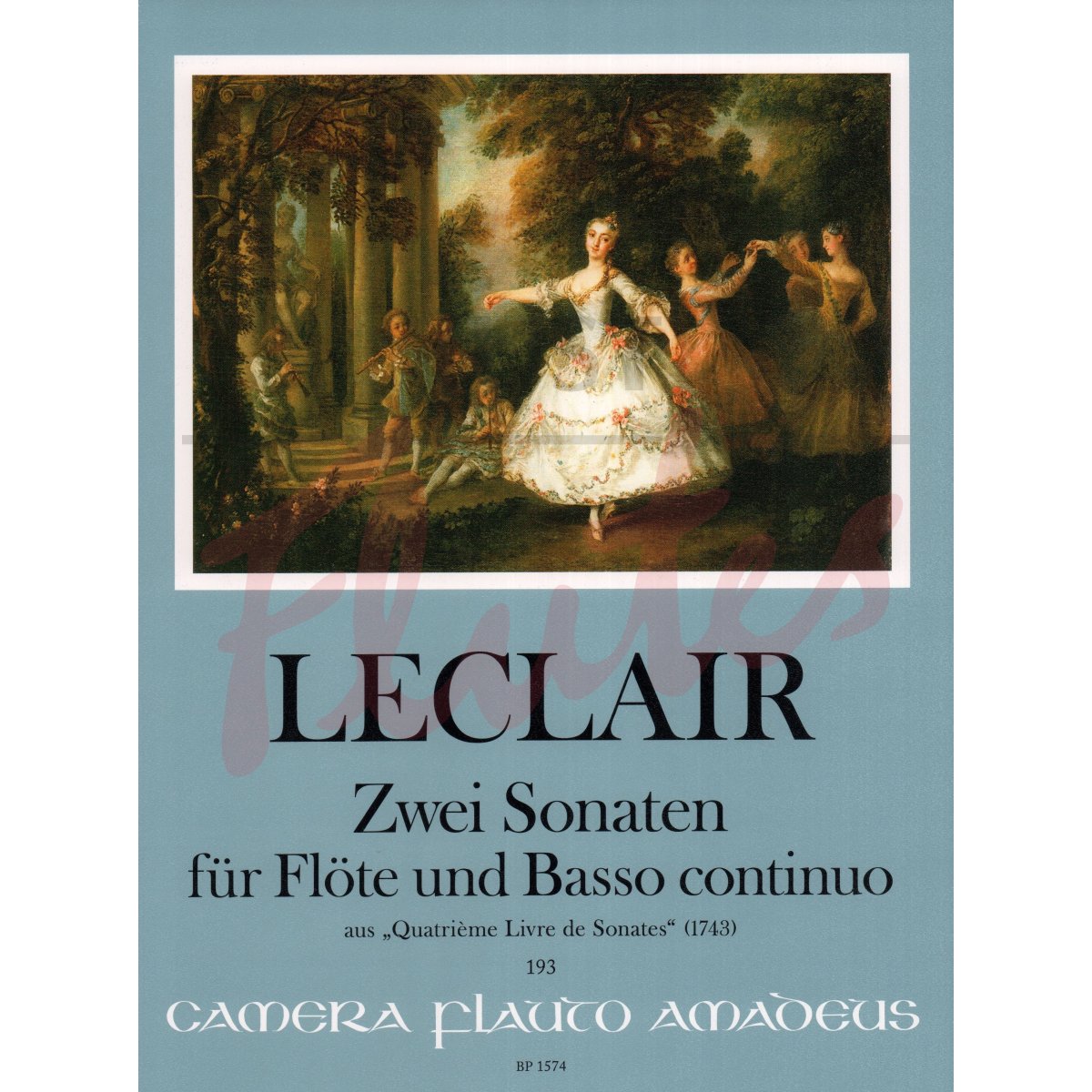 Two Sonatas from &#039;Quatrieme Livre de Sonates&#039; (1743)