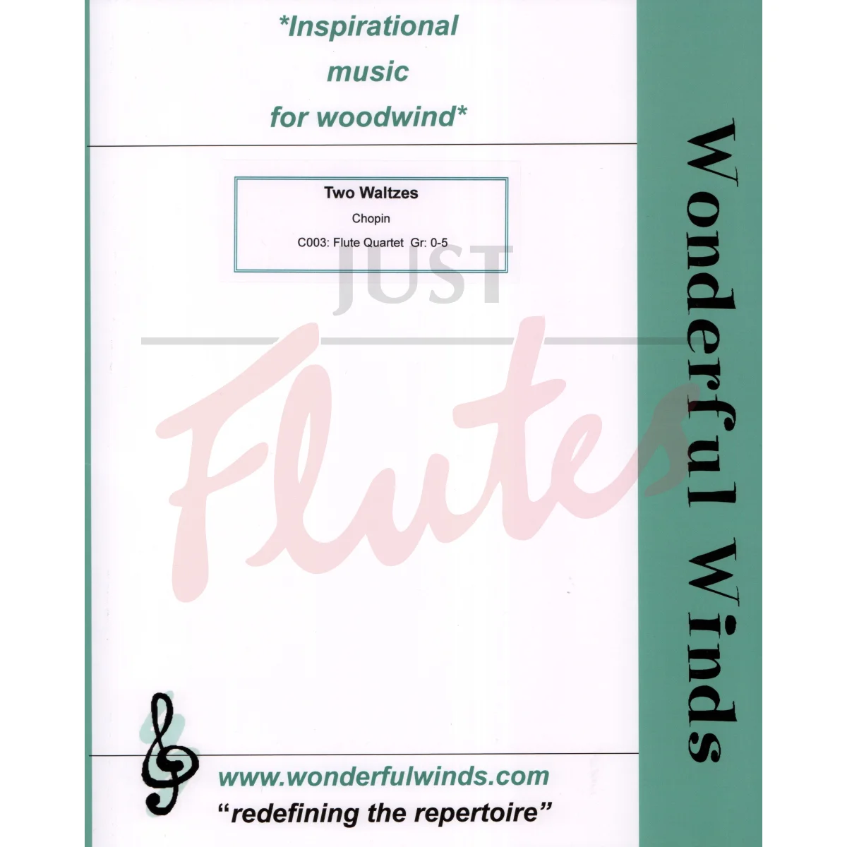 Two Waltzes for Flute Quartet