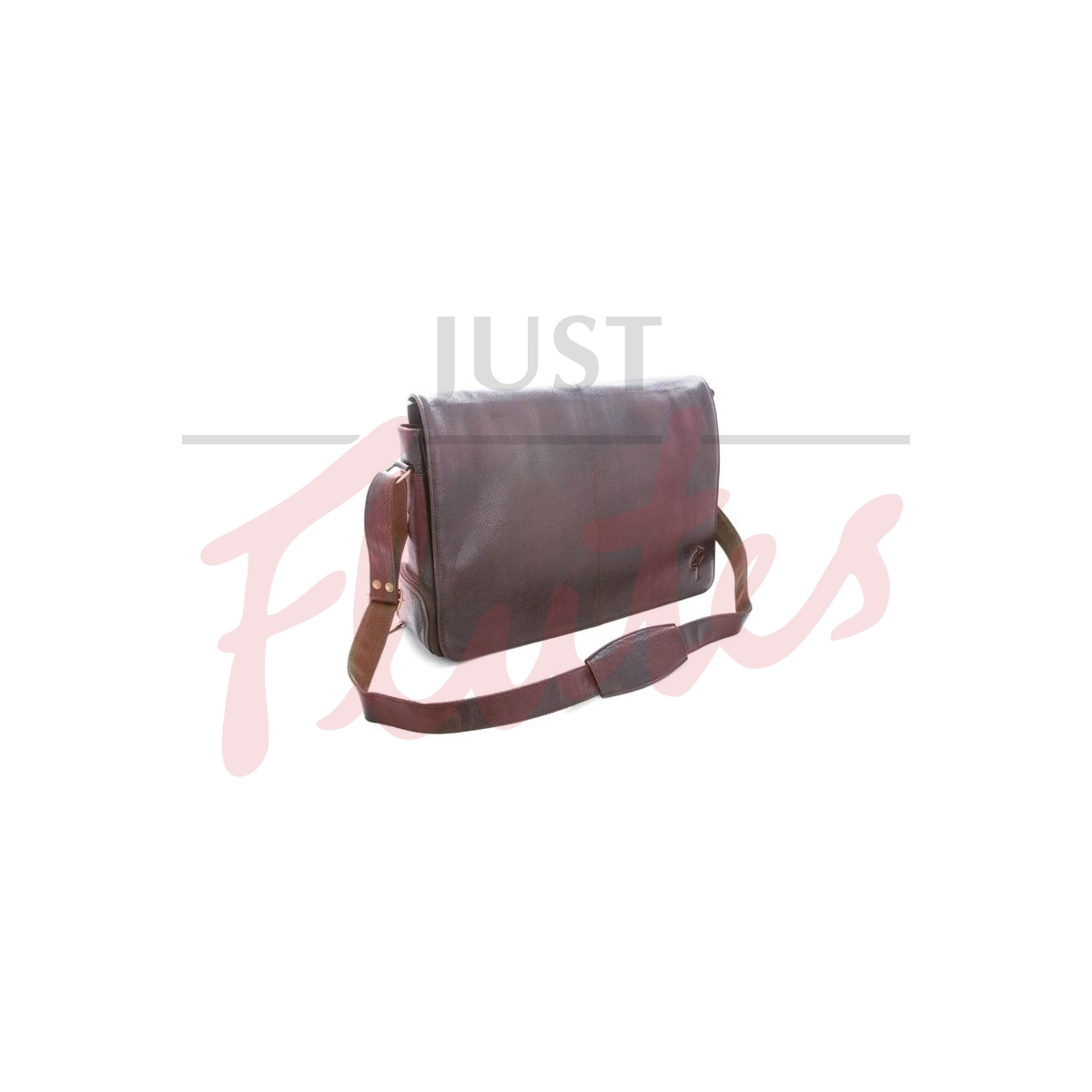 Principal Leather Flute Messenger Bag, Brown