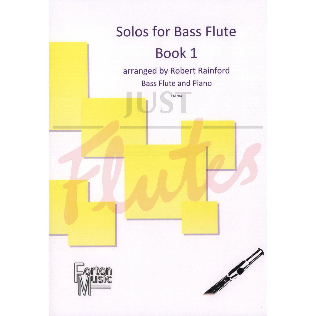 Solos for Bass Flute Book 1 with Piano Accompaniment