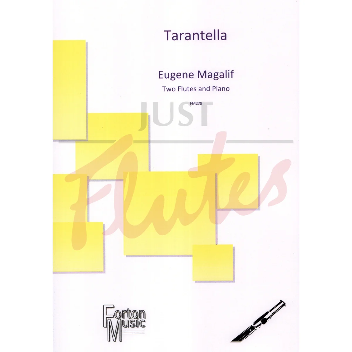 Tarantella for Two Flutes and Piano