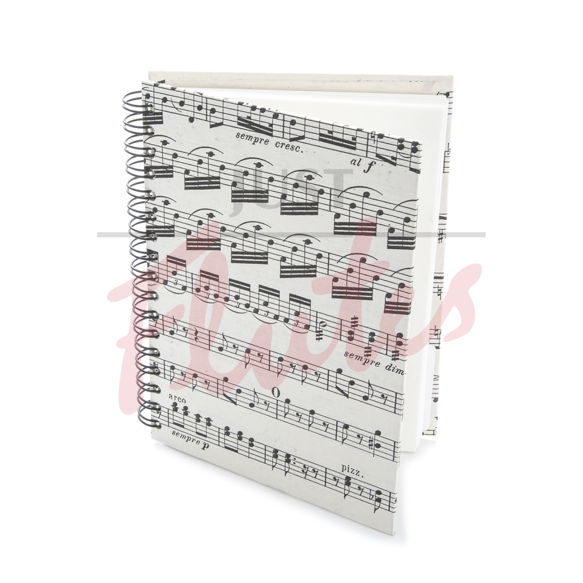 A5 Spiral Notebook with Manuscript Cover