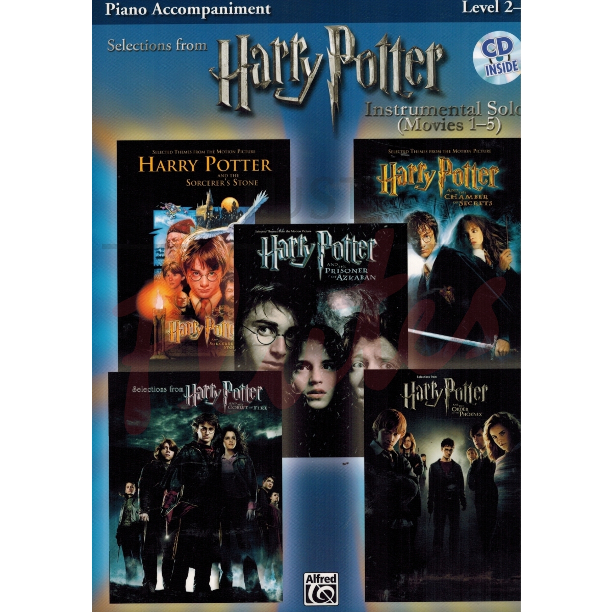 Selections from Harry Potter Movies 1-5 [Piano Accompaniment]